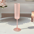 Ins Style French Straight High-leg Glass Atmosphere Wine Glass - HAUSSLYON