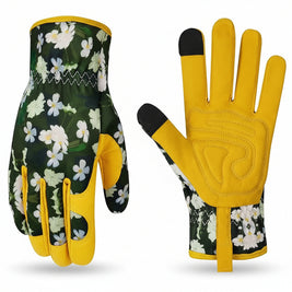 Gants de jardinage en microfibre HAUSSLYON, confortables et résistants, adaptés pour le jardinage et les travaux extérieurs.