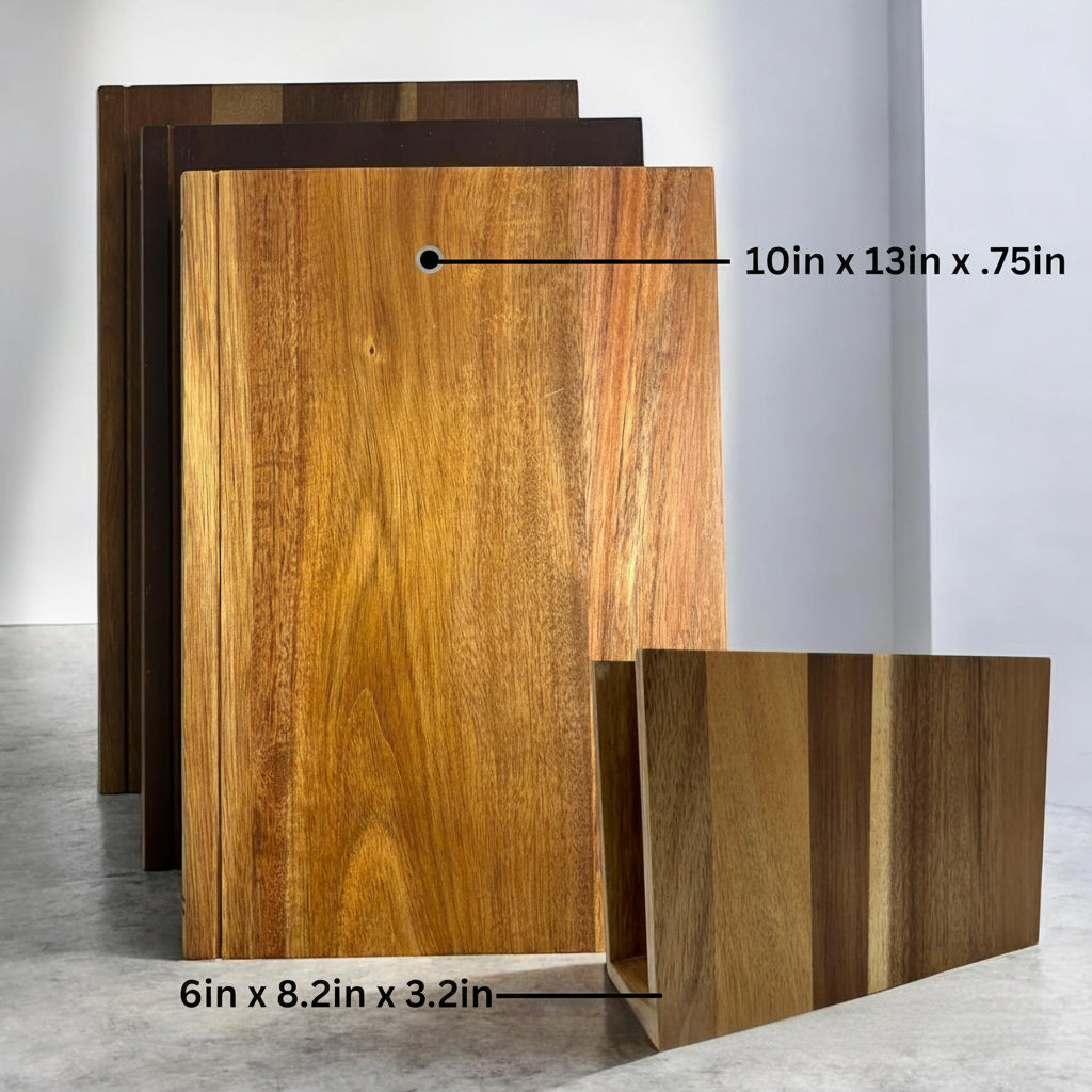 Lovewood Cutting Board Three-piece Set Creative Kitchen - HAUSSLYON