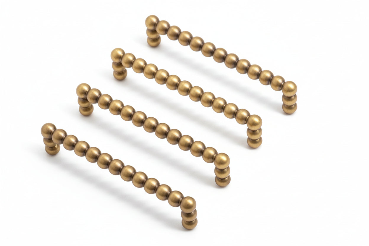 Retro Bronze Pearl Brass Handle Creative Light Luxury - HAUSSLYON