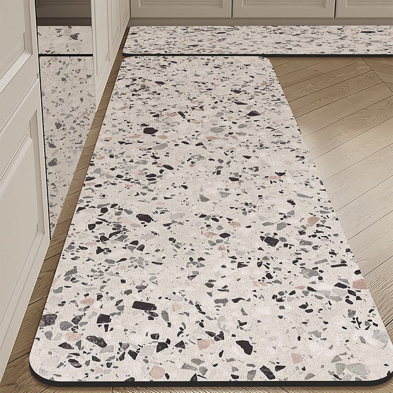 Kitchen Floor Mat Dust Removal Wear-resistant Diatom Ooze Floor Mat Non-slip Mat - HAUSSLYON