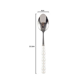 Couverts VidaXL Athenes 0, ensemble de fourchettes, couteaux, cuillères en acier inoxydable, modernes et élégants.