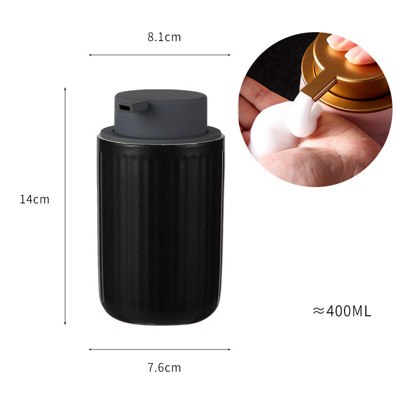 Simple Ceramic Hand Sanitizer Bottling - HAUSSLYON