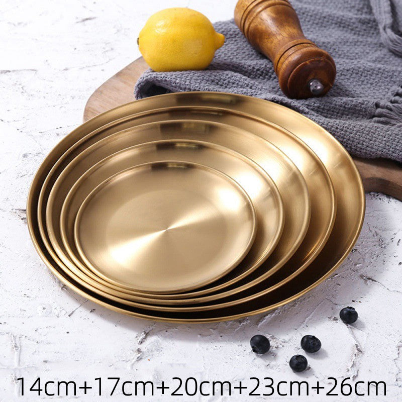 Assiettes VidaXL Hanam en céramique avec motif floral, lot de vaisselle élégante pour la table.