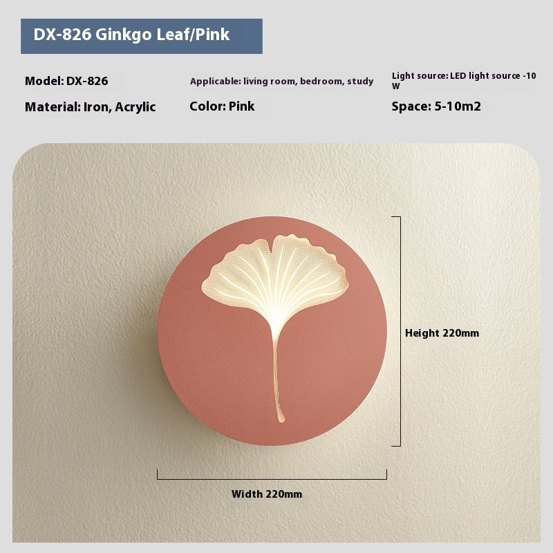 Bedroom Bedside Cream Style Balcony Aisle Wall Lamp - HAUSSLYON