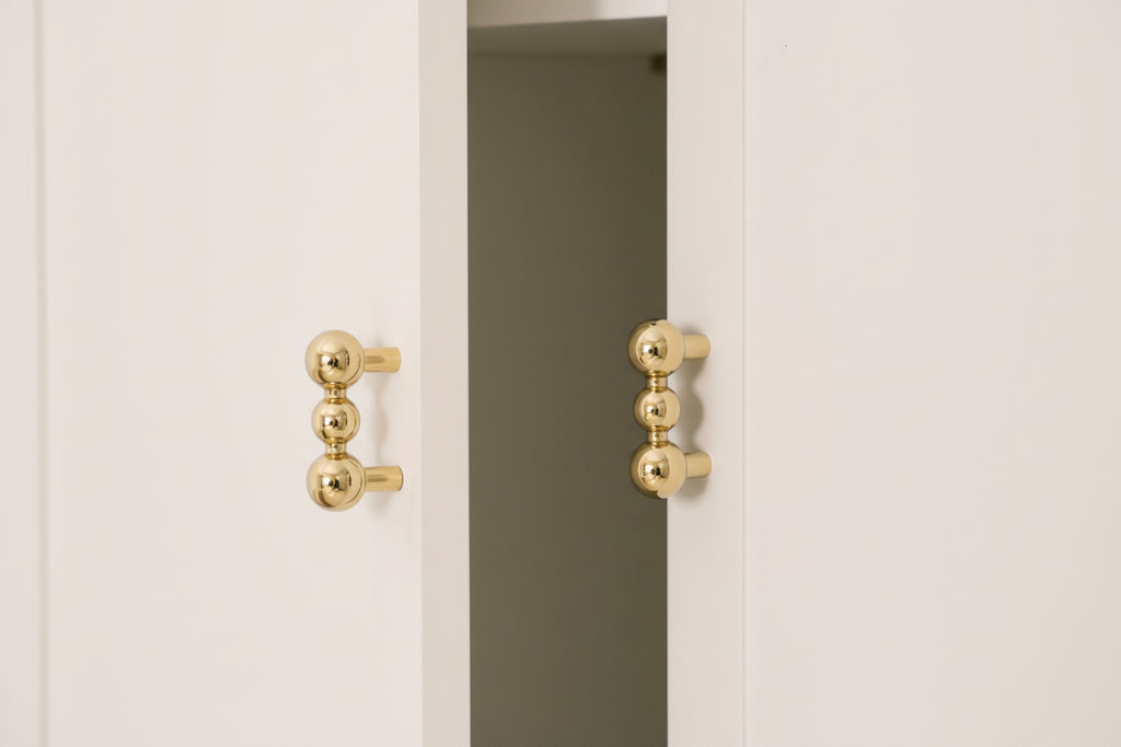 Gold Cabinet Door Handle Wardrobe Shoe Cabinet Drawer SphericalProduct - HAUSSLYON