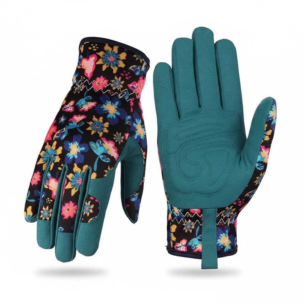 Gants de jardinage en microfibre HAUSSLYON, confortables et résistants, pour le jardinage et la plantation.