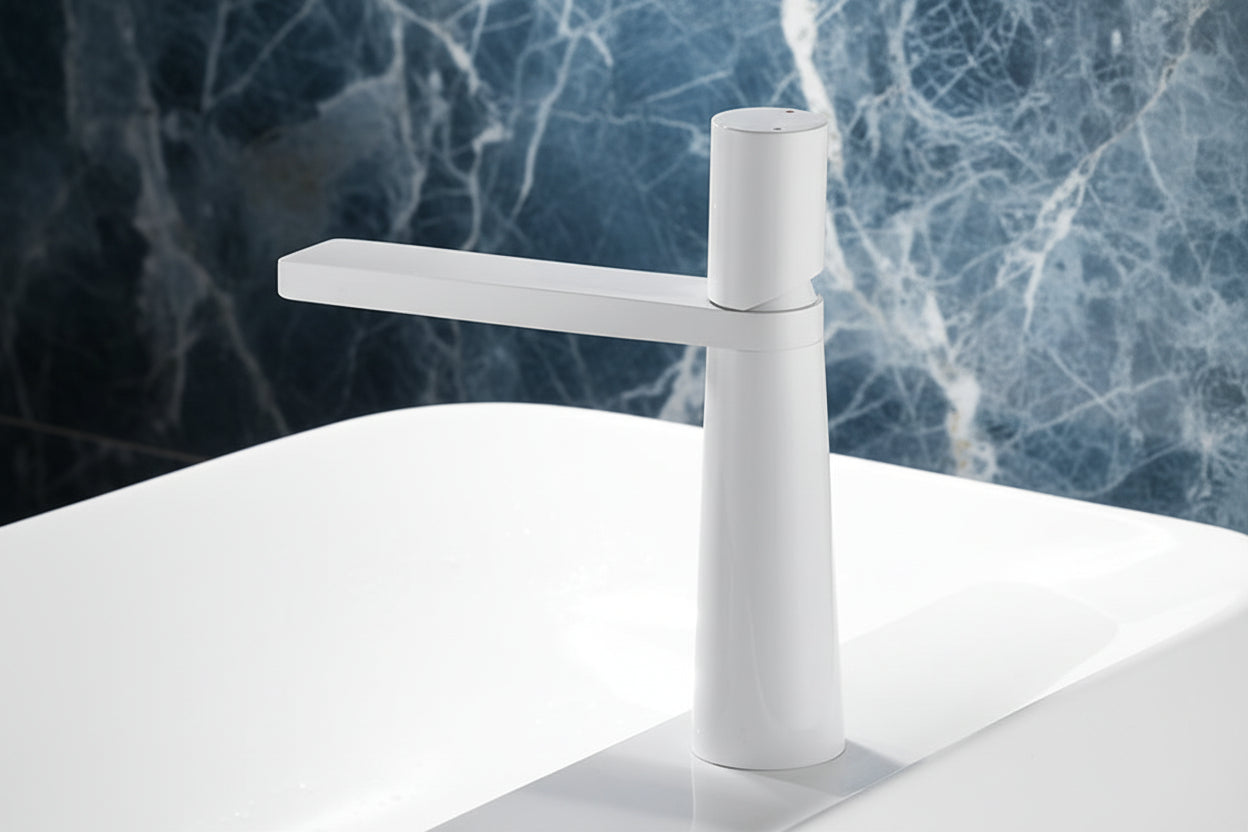 German Craft Basin Faucet Gun Grey Faucet Bathroom - HAUSSLYON