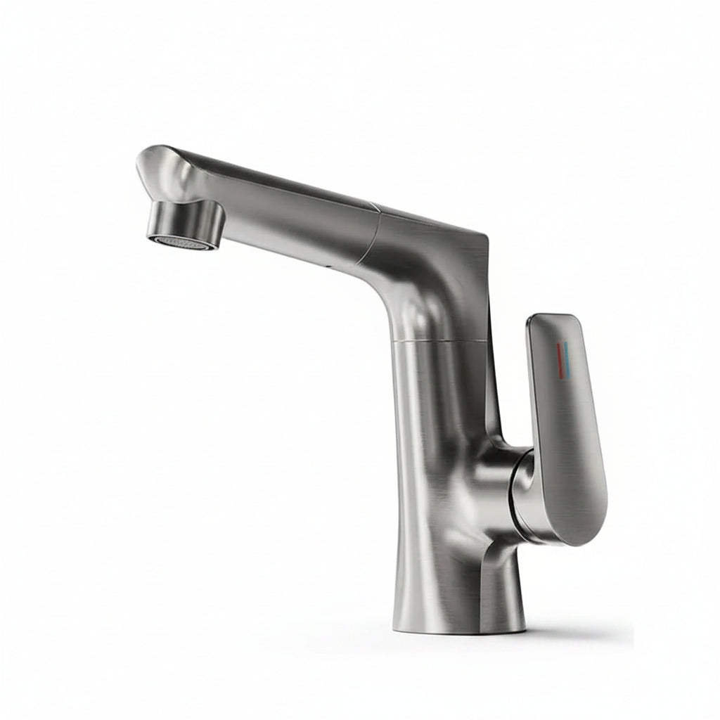 Washbasin Faucet Lifting Pull-out Type - HAUSSLYON