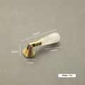Natural Crystal Pure Brass Handle - HAUSSLYON