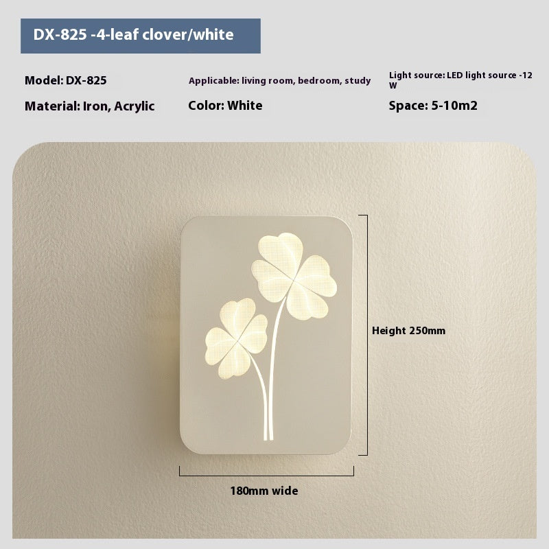 Bedroom Bedside Cream Style Balcony Aisle Wall Lamp - HAUSSLYON