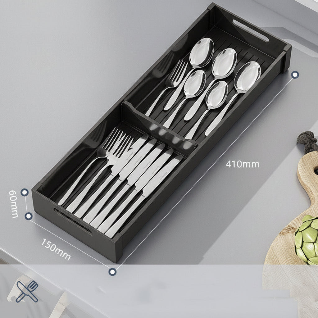 Kitchen Drawer Divider Cabinet Storage Sorting Box - HAUSSLYON