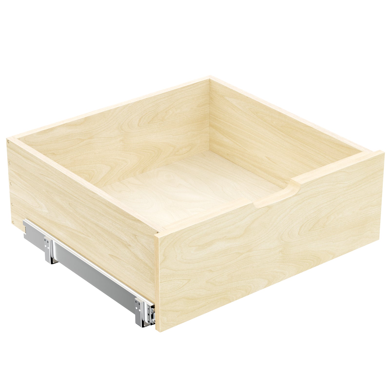 Hard Close Pull Out Cabinet Organizer 8  High Drawer 22  W X 21  D Wood Slide Out Shelves Cabinet Storage Organizer With Full Extension Rail Slides Pull Out Drawer For Kitchens Cabinet Pantry - HAUSSLYON