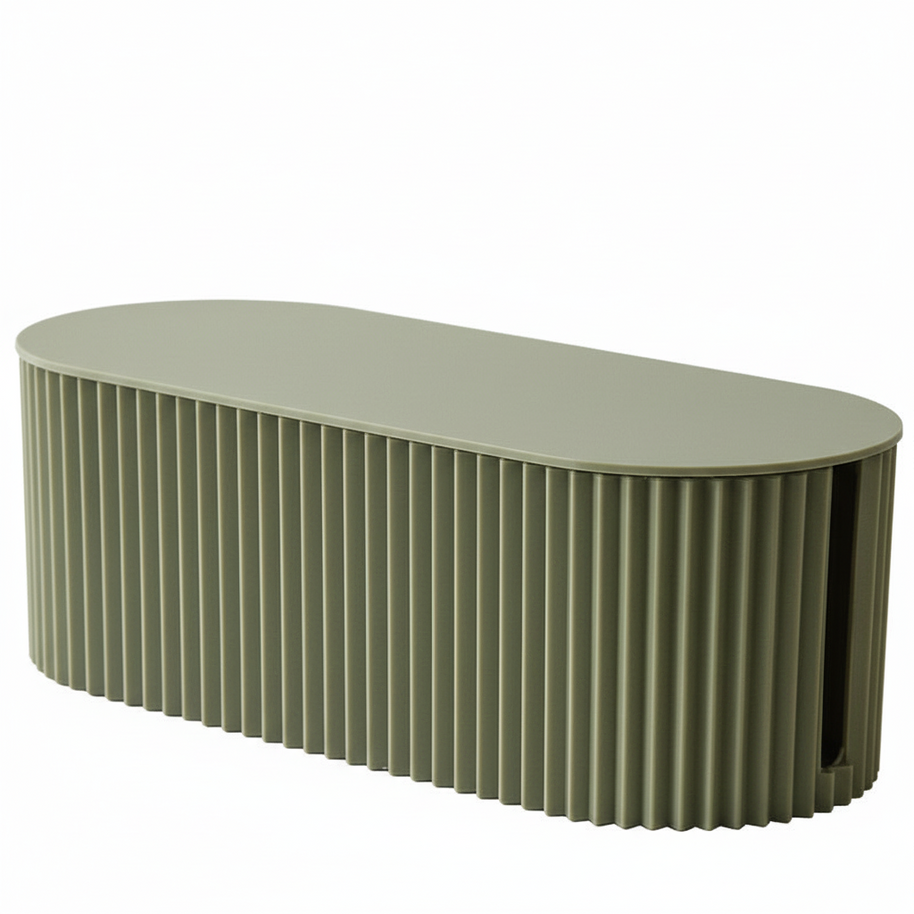 Boîtier de rangement VidaXL pour macarons, boîte en plastique avec compartiments pour organiser des biscuits ou pâtisseries.