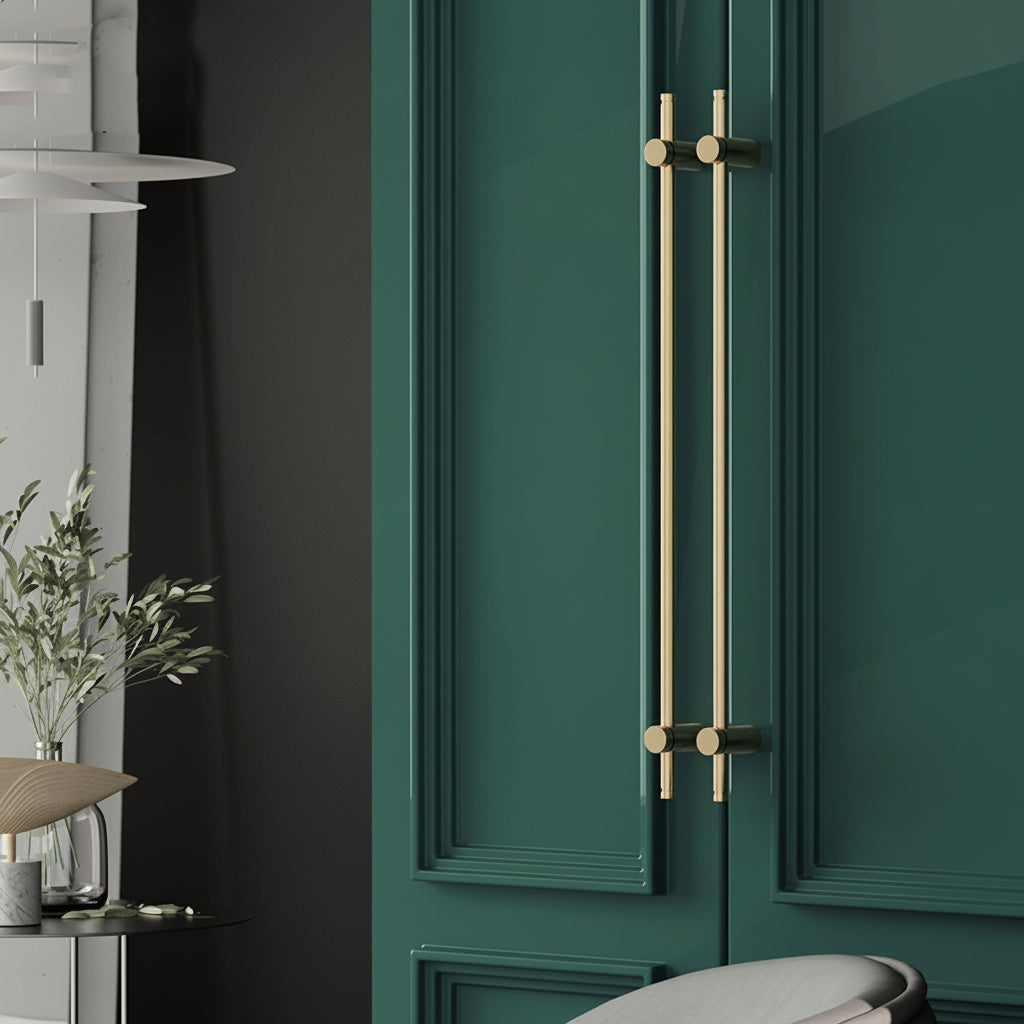 Lengthened Handle Nordic Pure Copper Modern Simplicity - HAUSSLYON