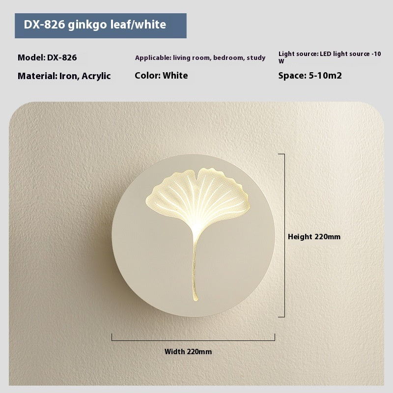 Bedroom Bedside Cream Style Balcony Aisle Wall Lamp - HAUSSLYON