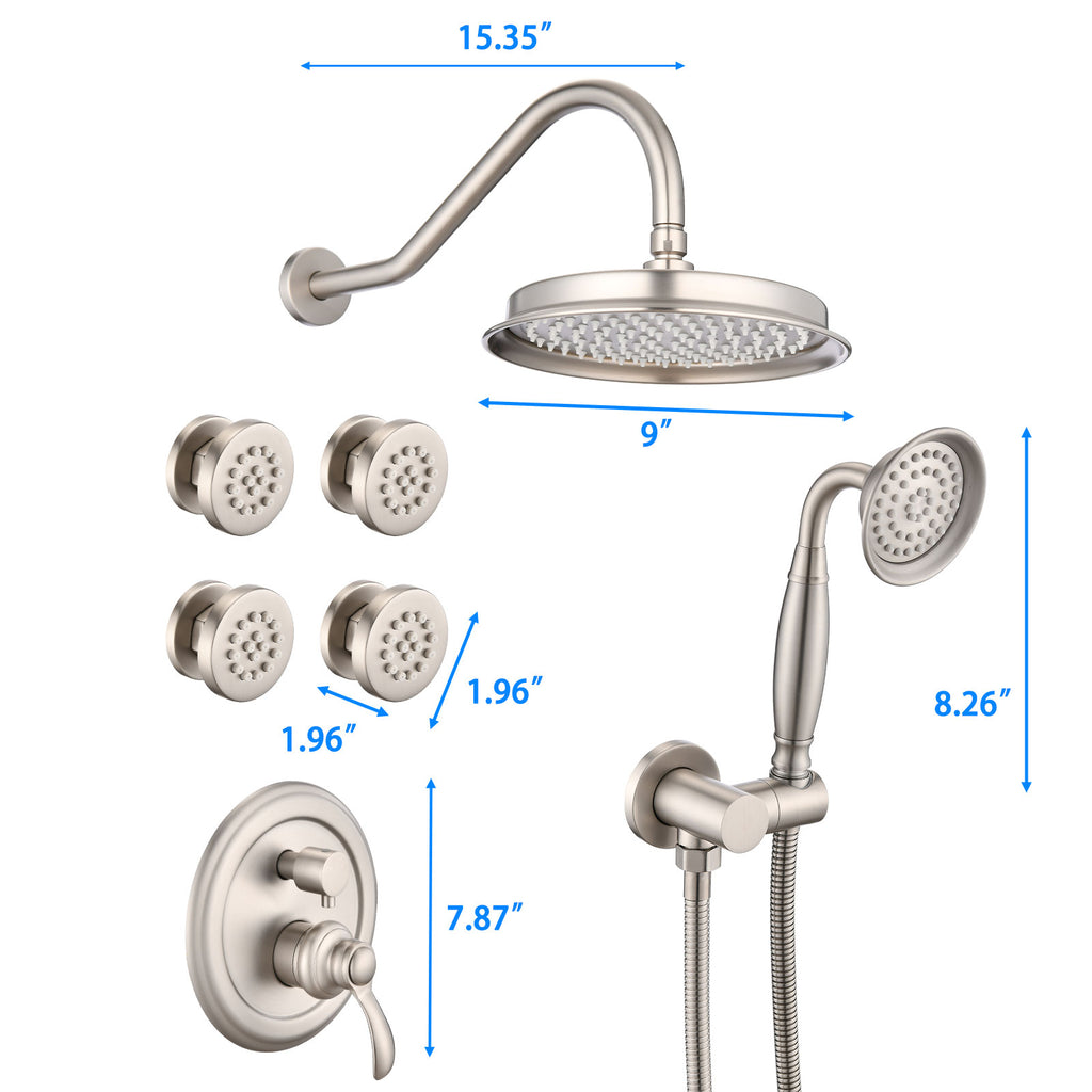 ROBINET DE DOUCHE - - HAUSSLYON