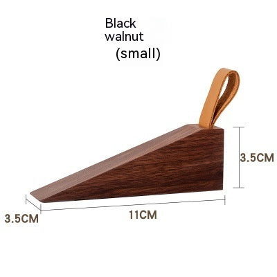 Nordic Solid Wood Door Stop Heightening Creative Bedroom Mobile - HAUSSLYON