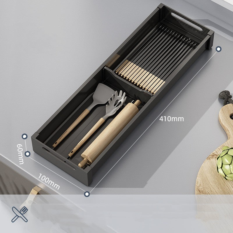 Kitchen Drawer Divider Cabinet Storage Sorting Box - HAUSSLYON