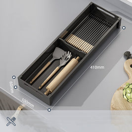 Kitchen Drawer Divider Cabinet Storage Sorting Box - HAUSSLYON