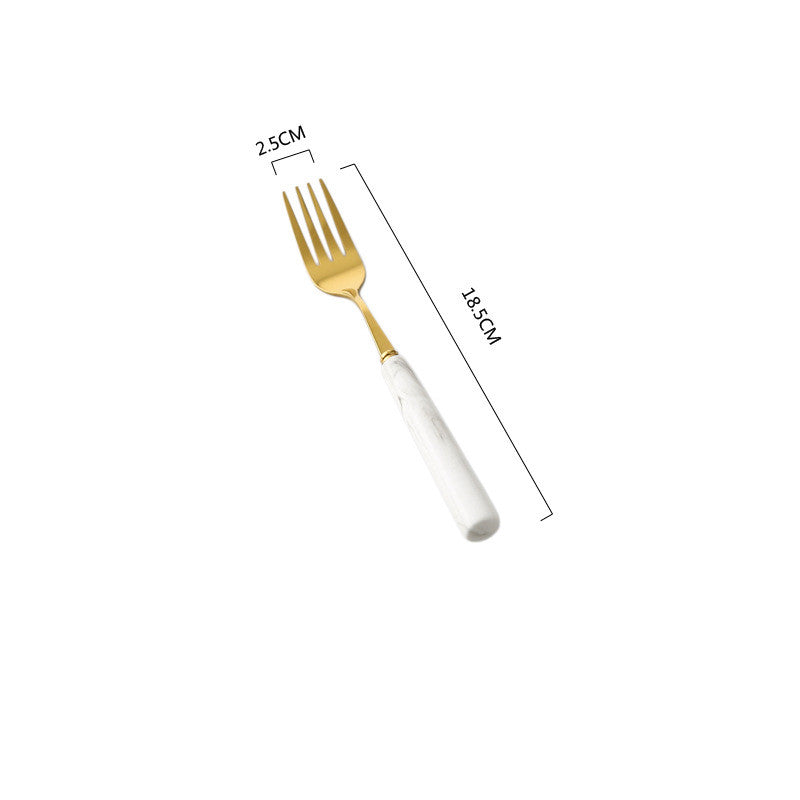 Couverts Danglars VidaXL, ensemble de couteaux, fourchettes et cuillères en acier inoxydable pour repas quotidiens.