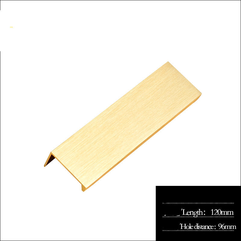 Hidden edge hardware handle - HAUSSLYON