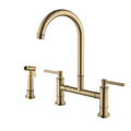 European Style Full Brass Golden Basin Faucet - HAUSSLYON