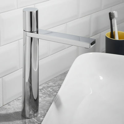 German Craft Basin Faucet Gun Grey Faucet Bathroom - HAUSSLYON