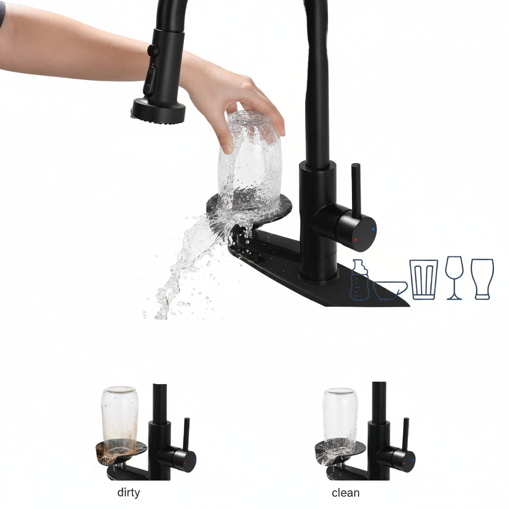 ROBINET DE CUISINE - SEOUL NOIR MAT