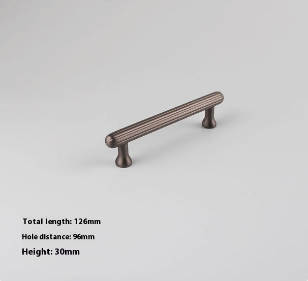 Poignées et boutons VidaXL, ensemble de poignées en métal avec boutons ronds pour meubles, finition élégante et moderne.