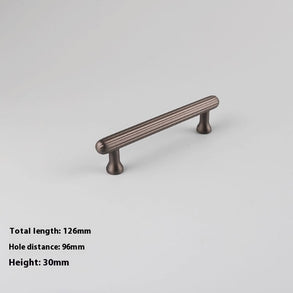 Poignées et boutons VidaXL, ensemble de poignées en métal avec boutons ronds pour meubles, finition élégante et moderne.