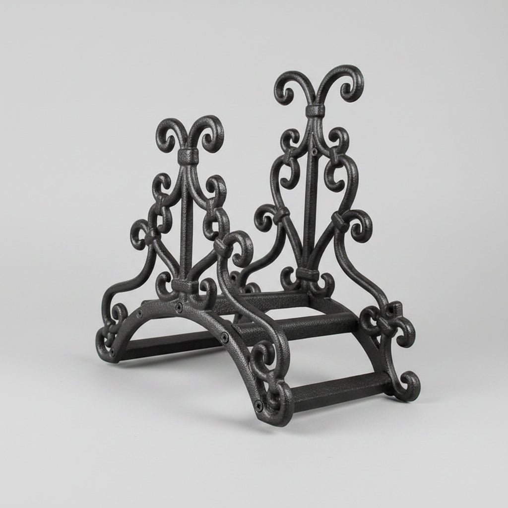 European Style Retro Cast Iron Water Pipe Rack Home Wall Decoration - HAUSSLYON