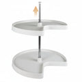Kitchen Corner Basket Corner Rotating Storage Rack - HAUSSLYON