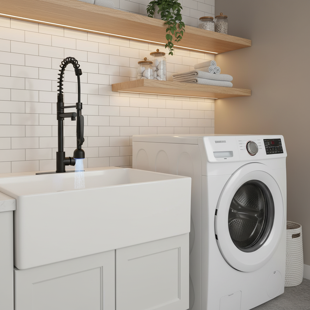 LAUNDRY ROOM FAUCET - ESTRIE