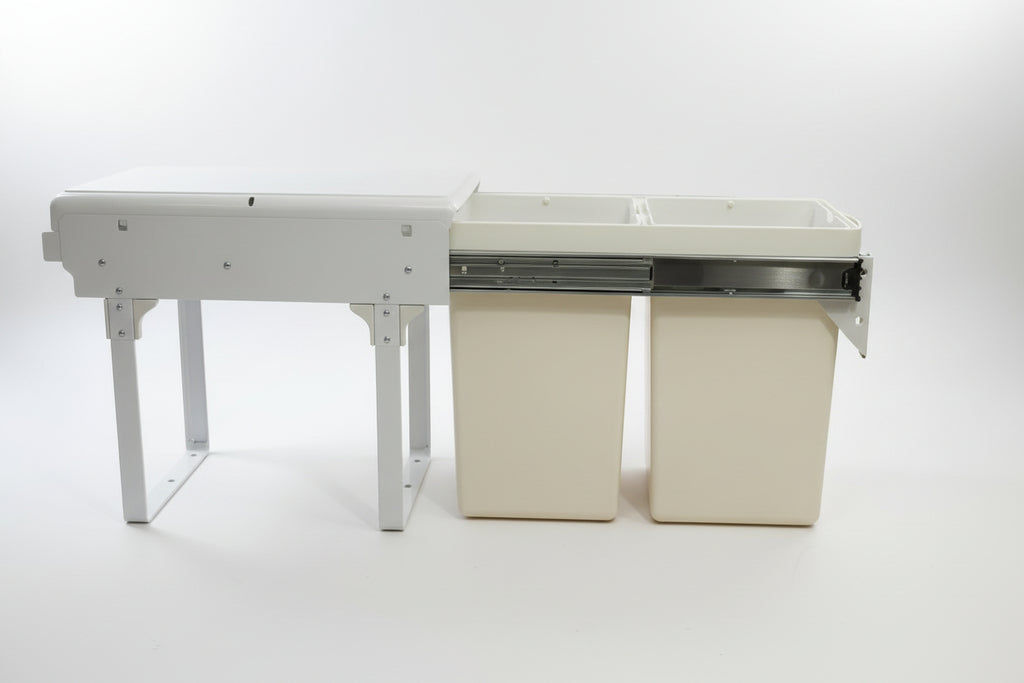 Kitchen Classification Trash Can Pull-out Cabinet Sink Cabinet Trash Can - HAUSSLYON