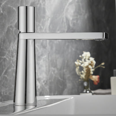 German Craft Basin Faucet Gun Grey Faucet Bathroom - HAUSSLYON