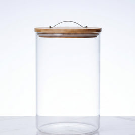 High Borosilicate Glass Measuring Rice Bucket Large Moisture-proof Insect-proof - HAUSSLYON