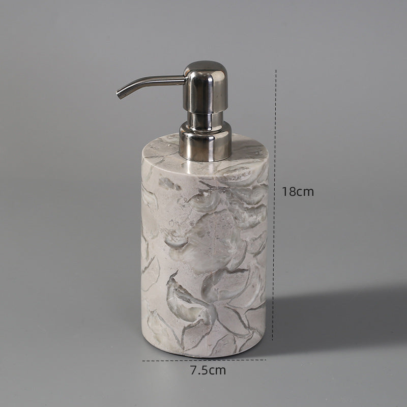 Bathroom Toilet Set  Marble Bathroom Set Hotel Model Room Home Furnishing - HAUSSLYON