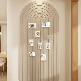 Arched Striped Felt Wall Sticker Felt Board Photo Wall - HAUSSLYON
