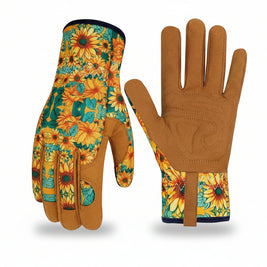Gants de jardinage en microfibre HAUSSLYON pour travaux de jardinage, avec texture douce et protection des mains.