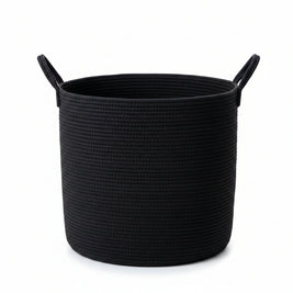 Panier de rangement tressé BUEA de HAUSSLYON, élégant panier en fibres naturelles pour organiser la maison.