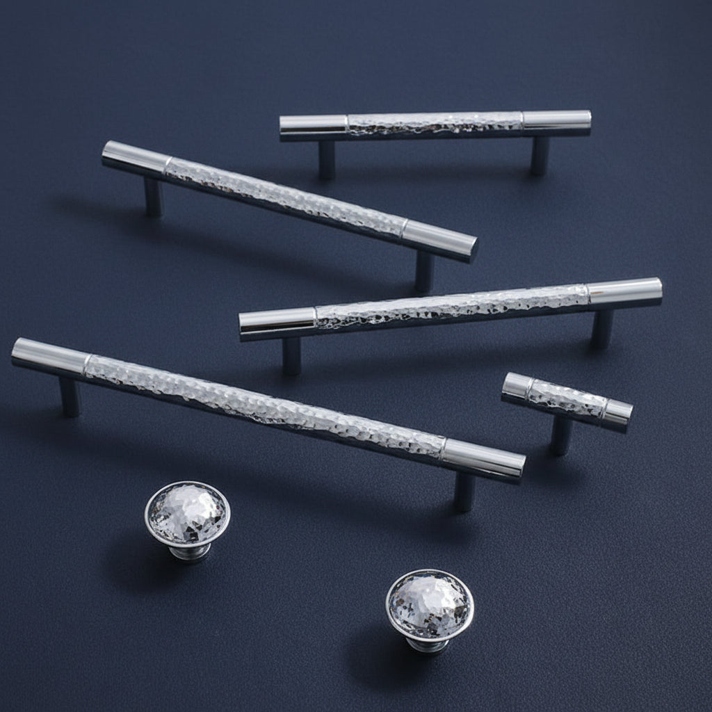 POIGNEES ET BOUTONS - FARIA CHROME - HAUSSLYON