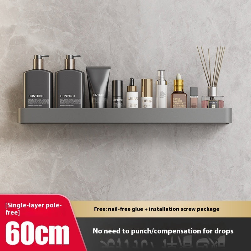 Punch-free Bathroom Storage Rack Bathroom Wall-mounted Storage Rack - HAUSSLYON