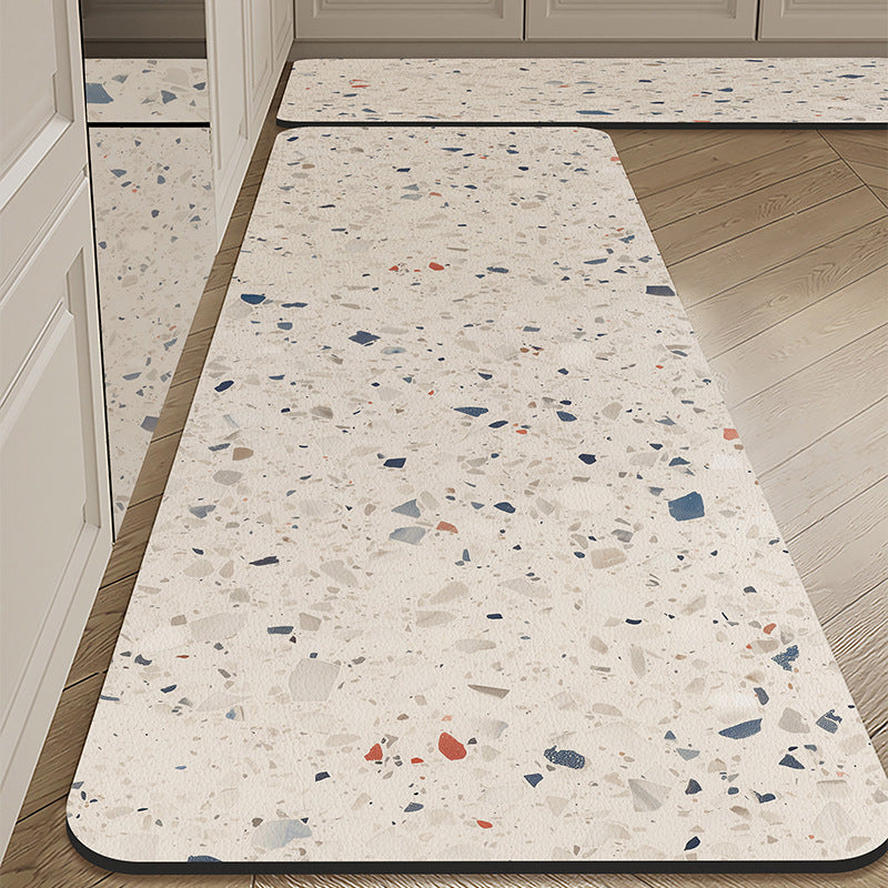 Kitchen Floor Mat Dust Removal Wear-resistant Diatom Ooze Floor Mat Non-slip Mat - HAUSSLYON