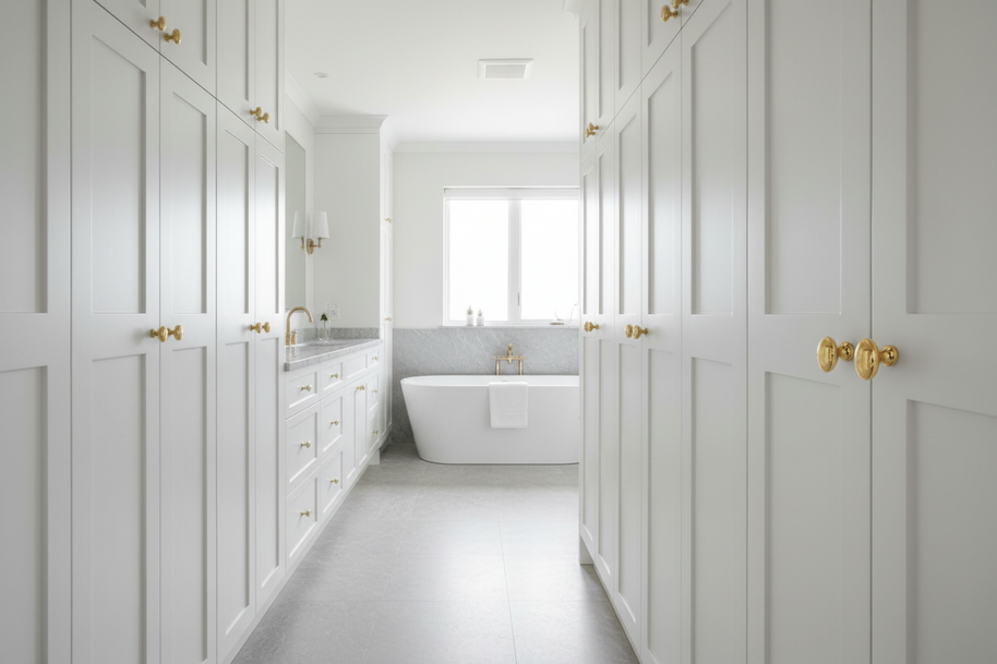 Poignées et boutons Chandler de VidaXL, design moderne en métal pour meubles, visibles en image.