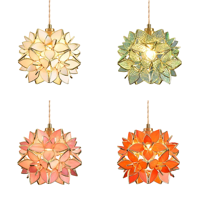 Lustre VidaXL Venise moderne avec abat-jour en verre transparent et cadre métallique, suspendu au plafond dans un intérieur élégant
