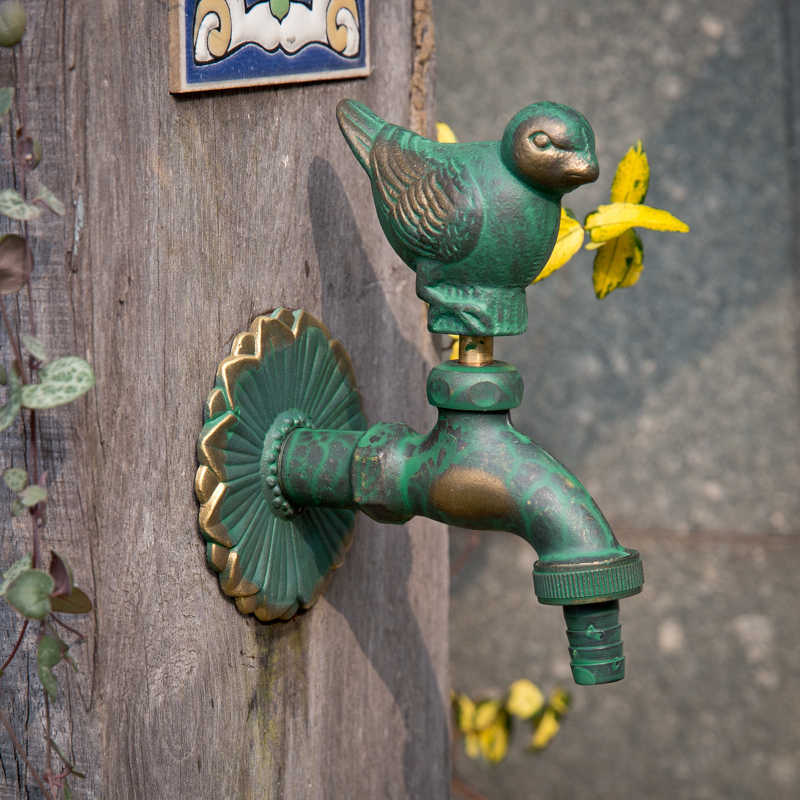 Faucet Copper Animal Single Cold Outdoor Anti-freezing Sun Protection - HAUSSLYON