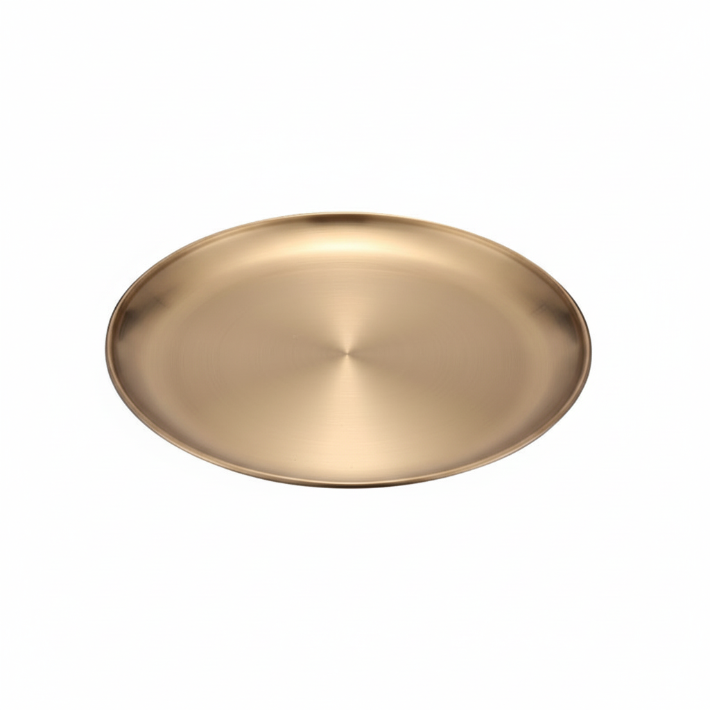 Assiettes VidaXL Hanam en céramique avec motif floral blanc et bleu, présentation empilée sur une table en bois.