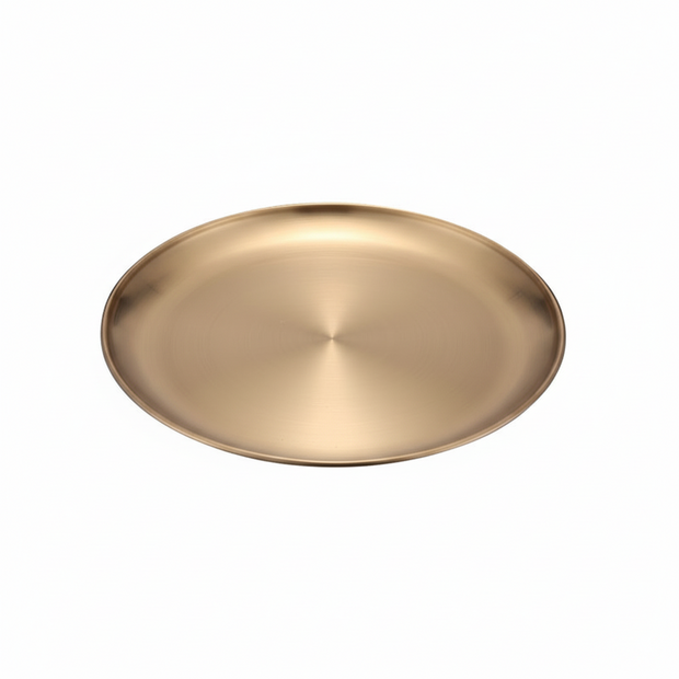 Assiettes VidaXL Hanam en céramique avec motif floral blanc et bleu, présentation empilée sur une table en bois.