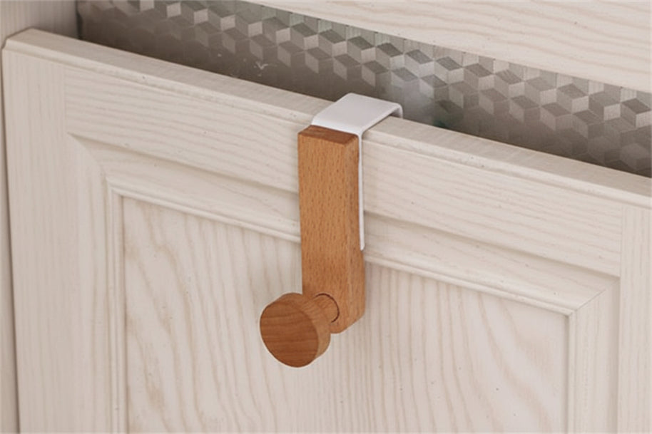 Crochets Douglas VidaXL, outils de fixation en métal avec poignée en bois pour travaux de bricolage et décoration.